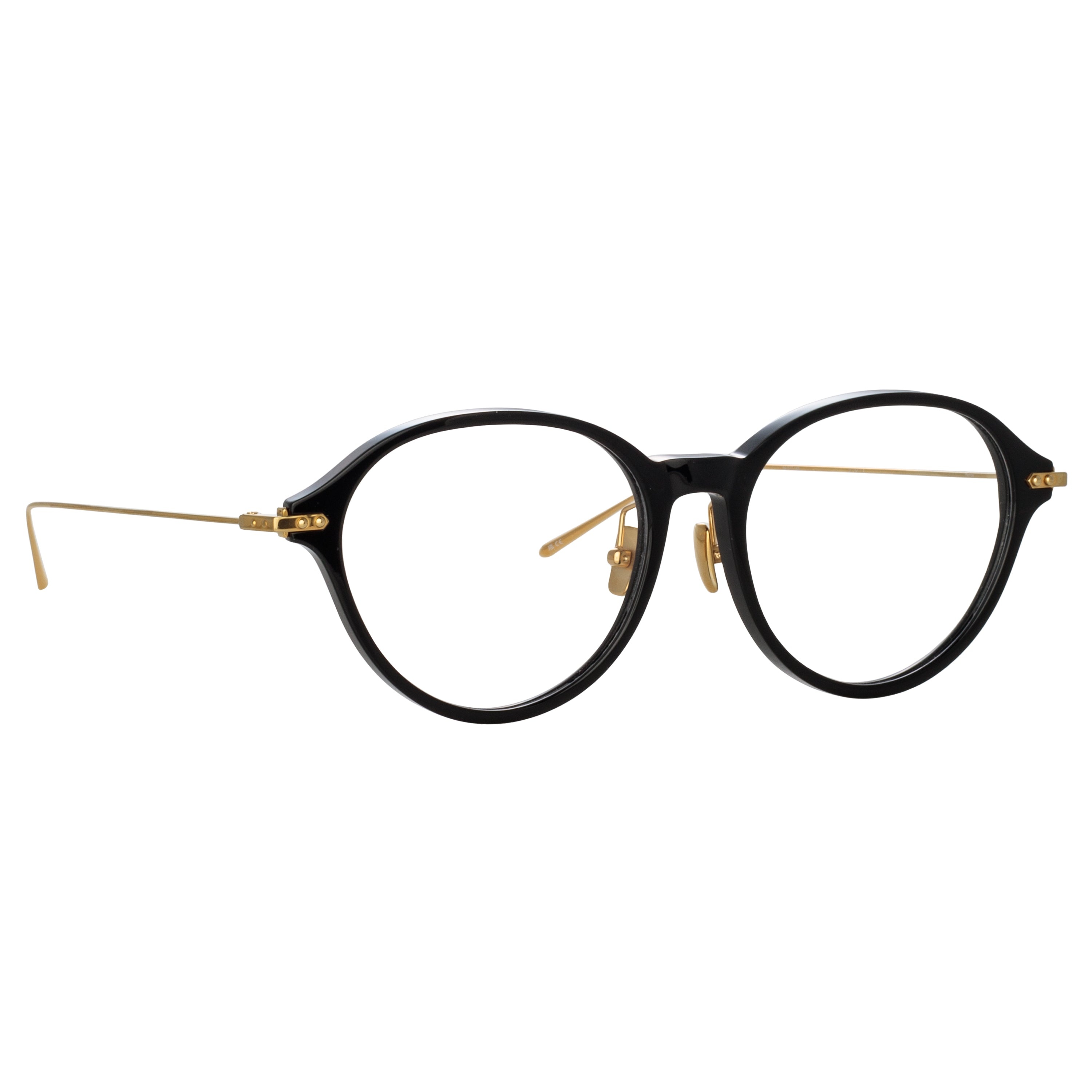 PEARCE OVAL OPTICAL FRAME IN BLACK (ASIAN FIT) - 3