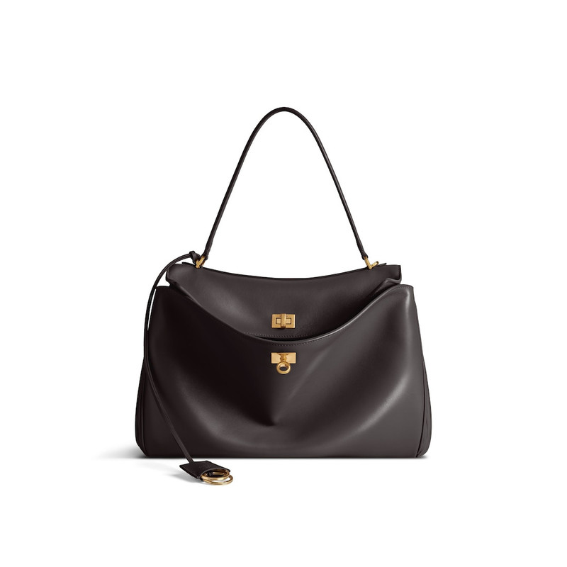 Women's Rodeo Medium Handbag in Espresso 1