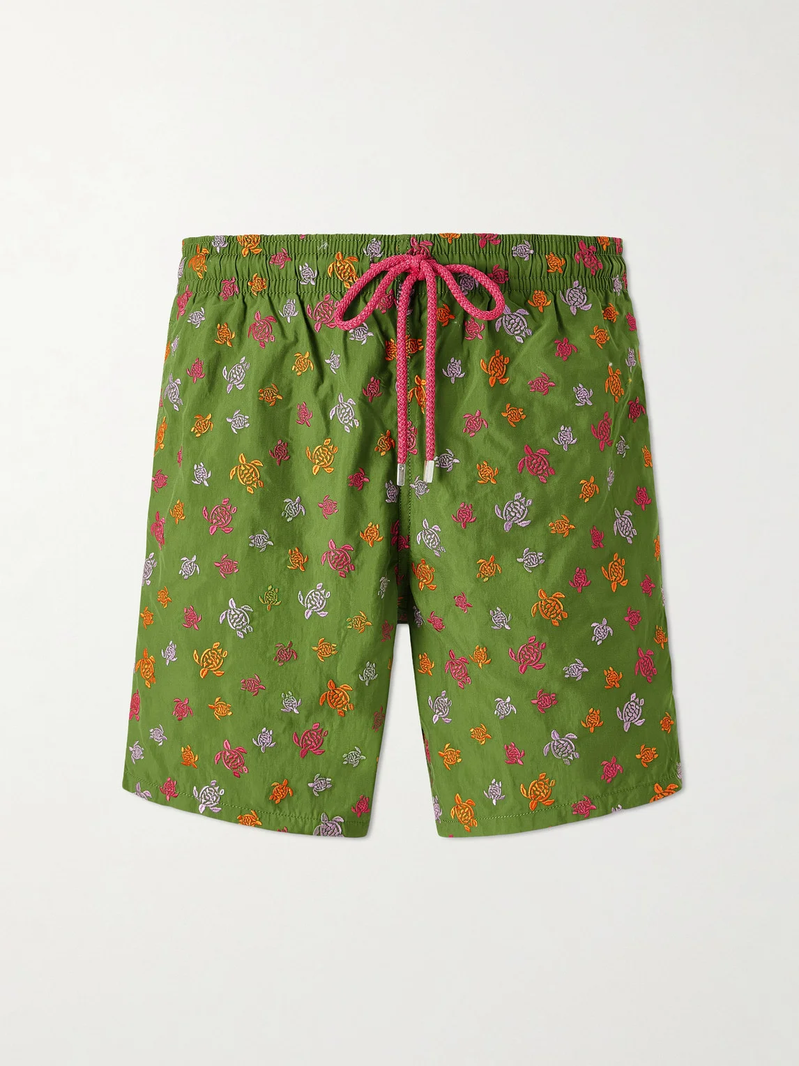Mistral Embroidered Straight-Leg Swim Shorts - 1