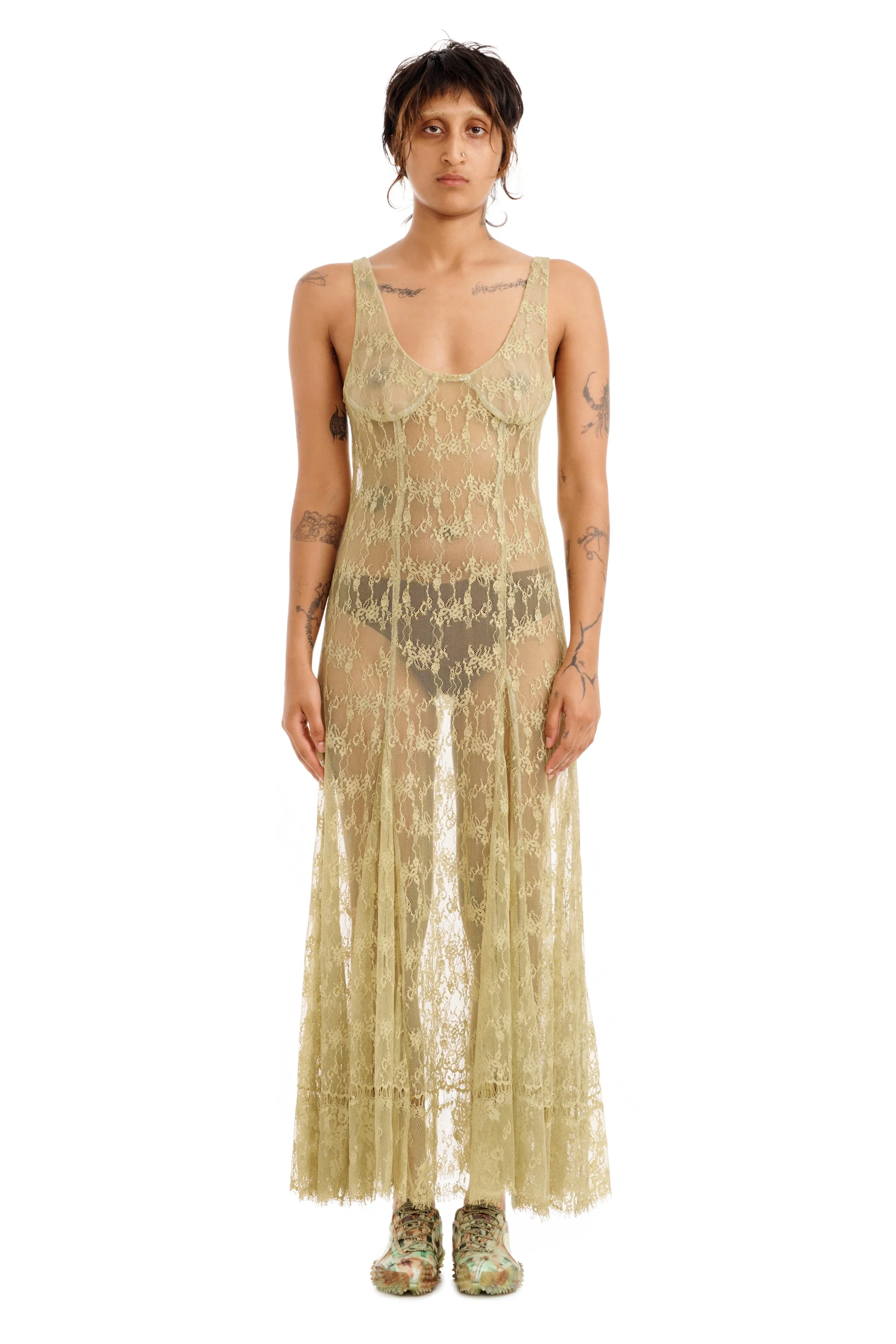 OLIVE PAMELA DRESS - 1