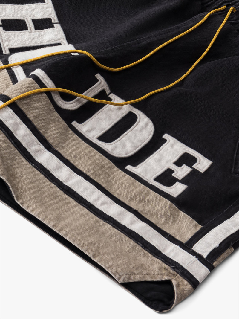 RHUDE EMBROIDERED LOGO SHORT 3