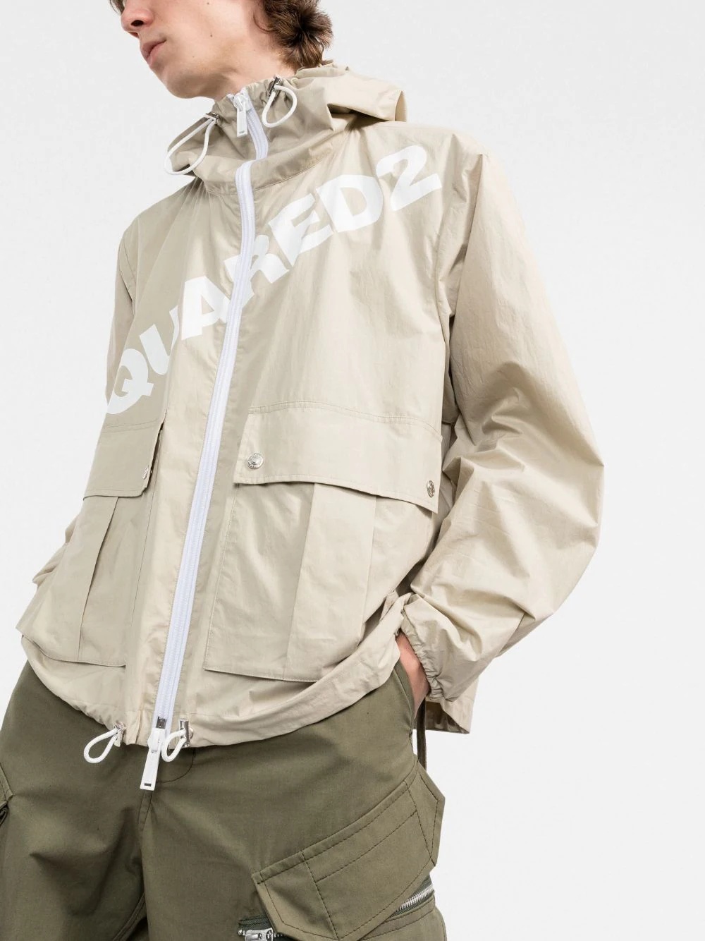 hooded lightweight jacket - 3