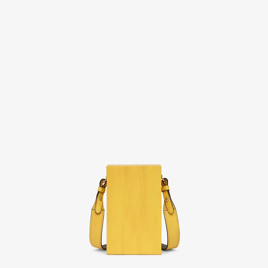 Yellow leather bag - 3