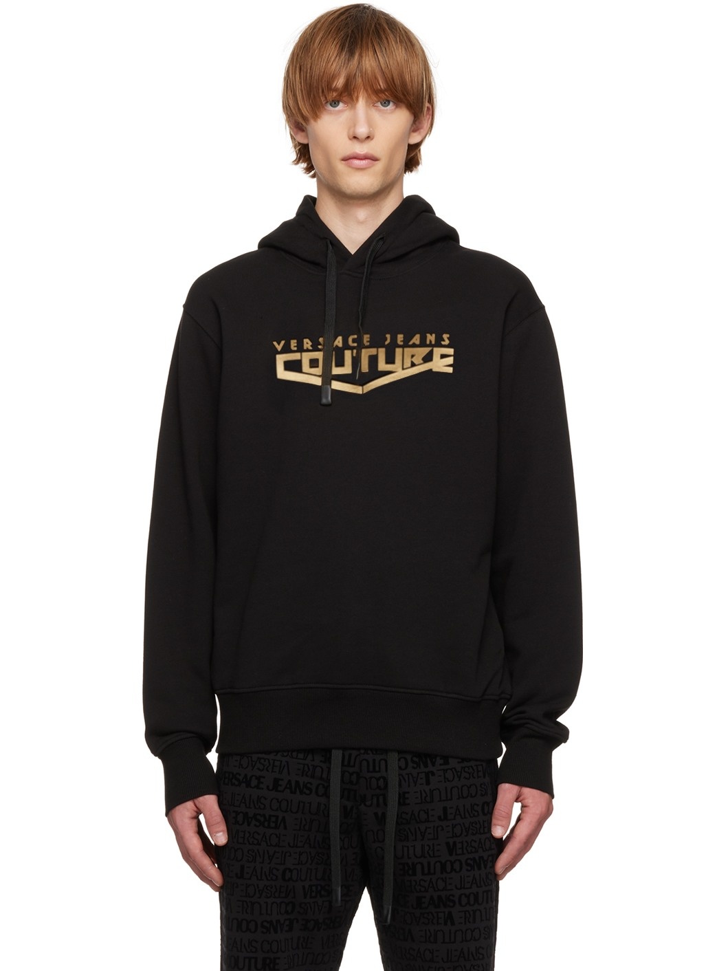 Black Bonded Hoodie - 1