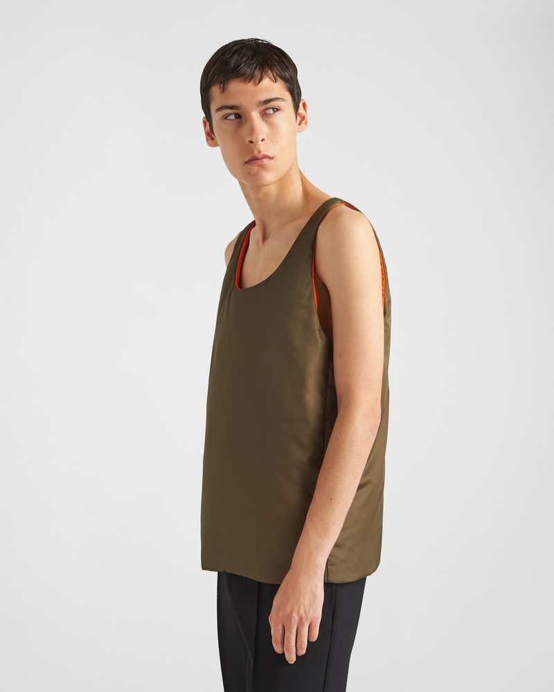 Re-Nylon down vest 6