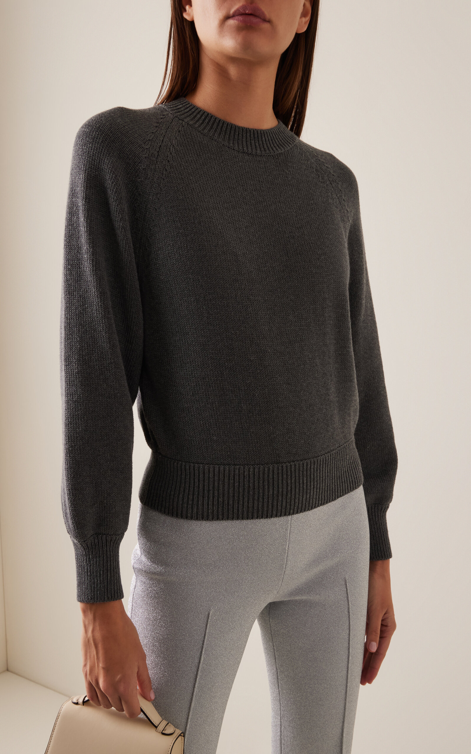 Lara Cotton Sweater grey - 2