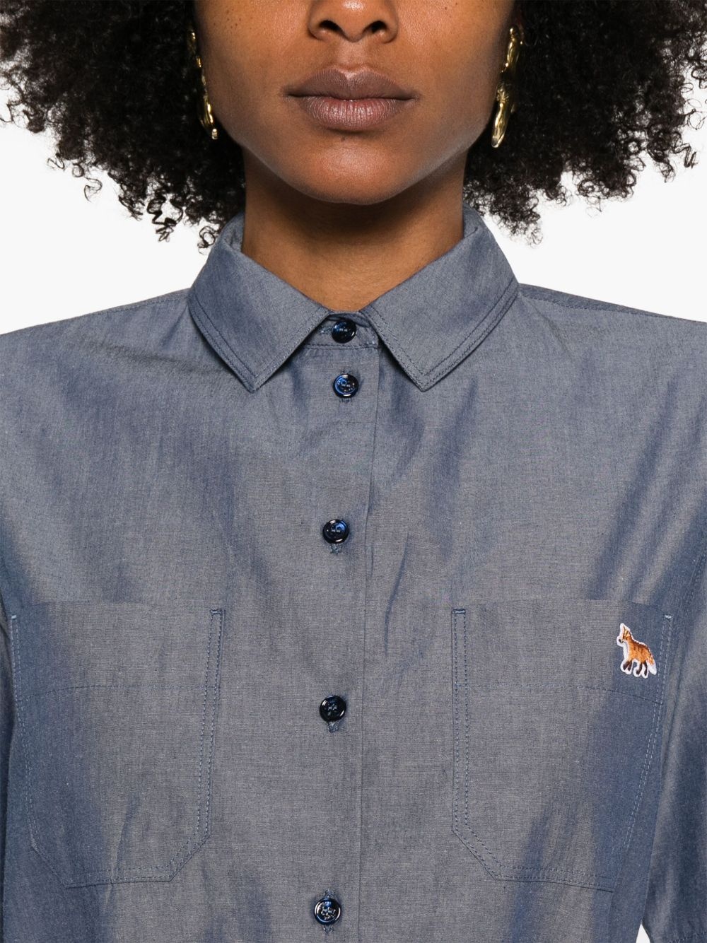 double-pocket midi dress - 5