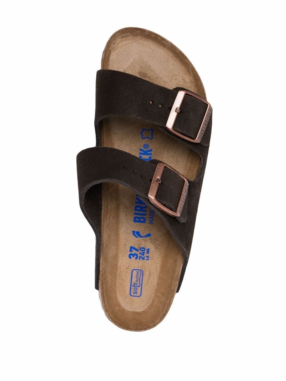 Arizona sbf suede leather sandals - 4
