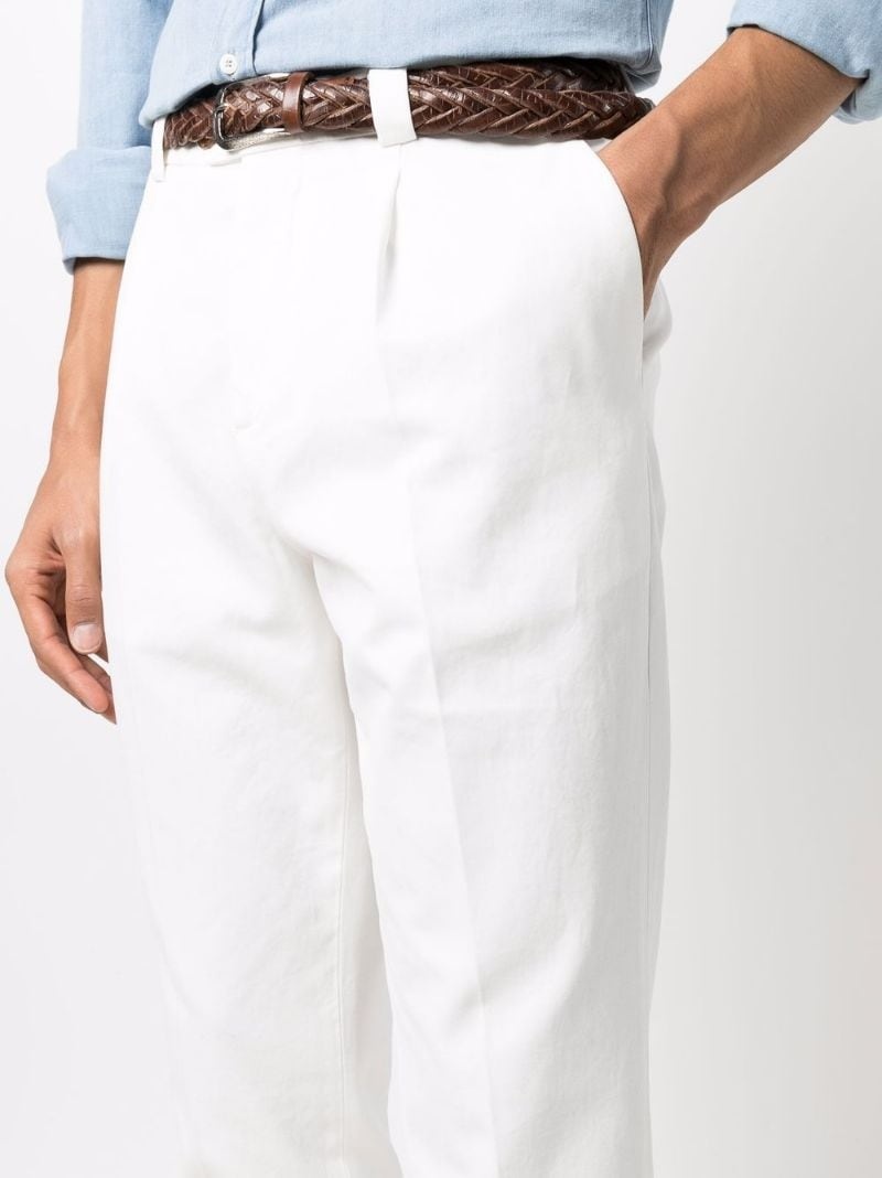 straight-leg trousers - 8