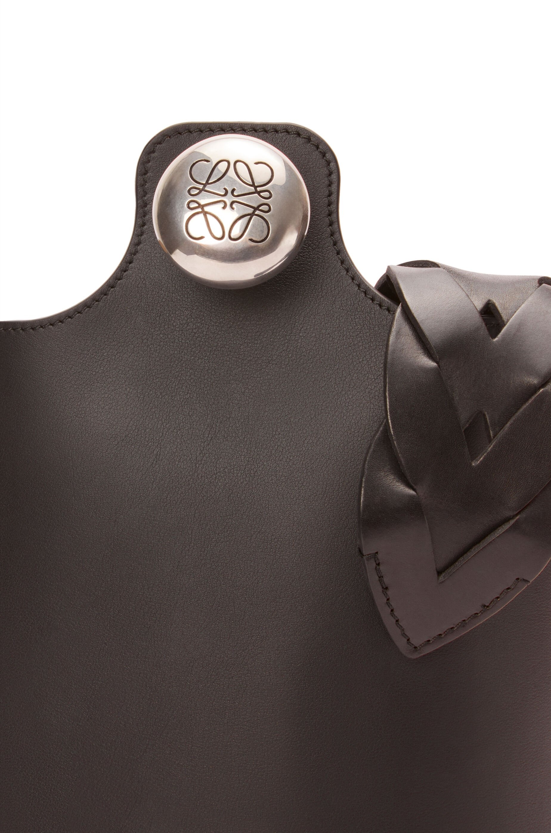 Large Pebble Bucket bag in mellow calfskin - 7
