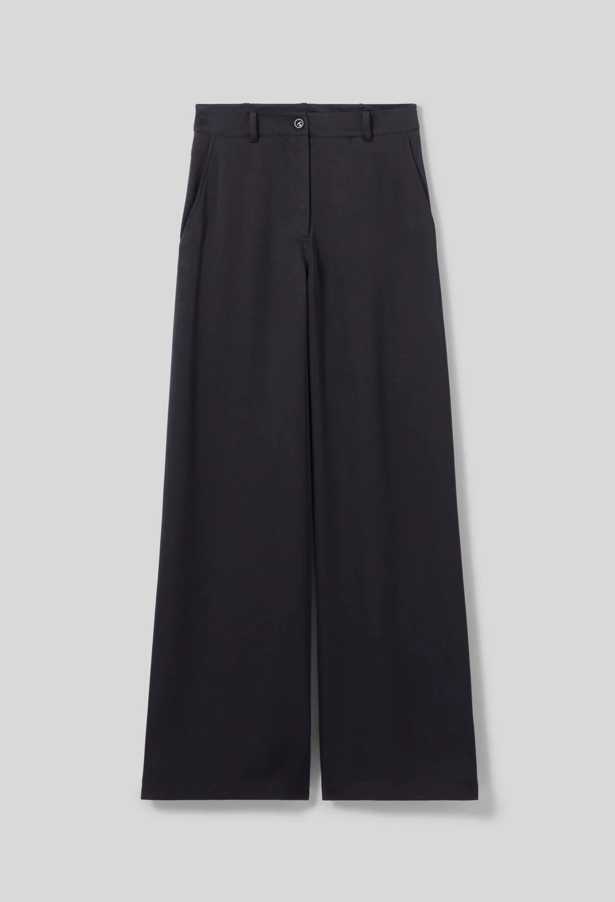 STRAIGHT SATIN TROUSERS - 1