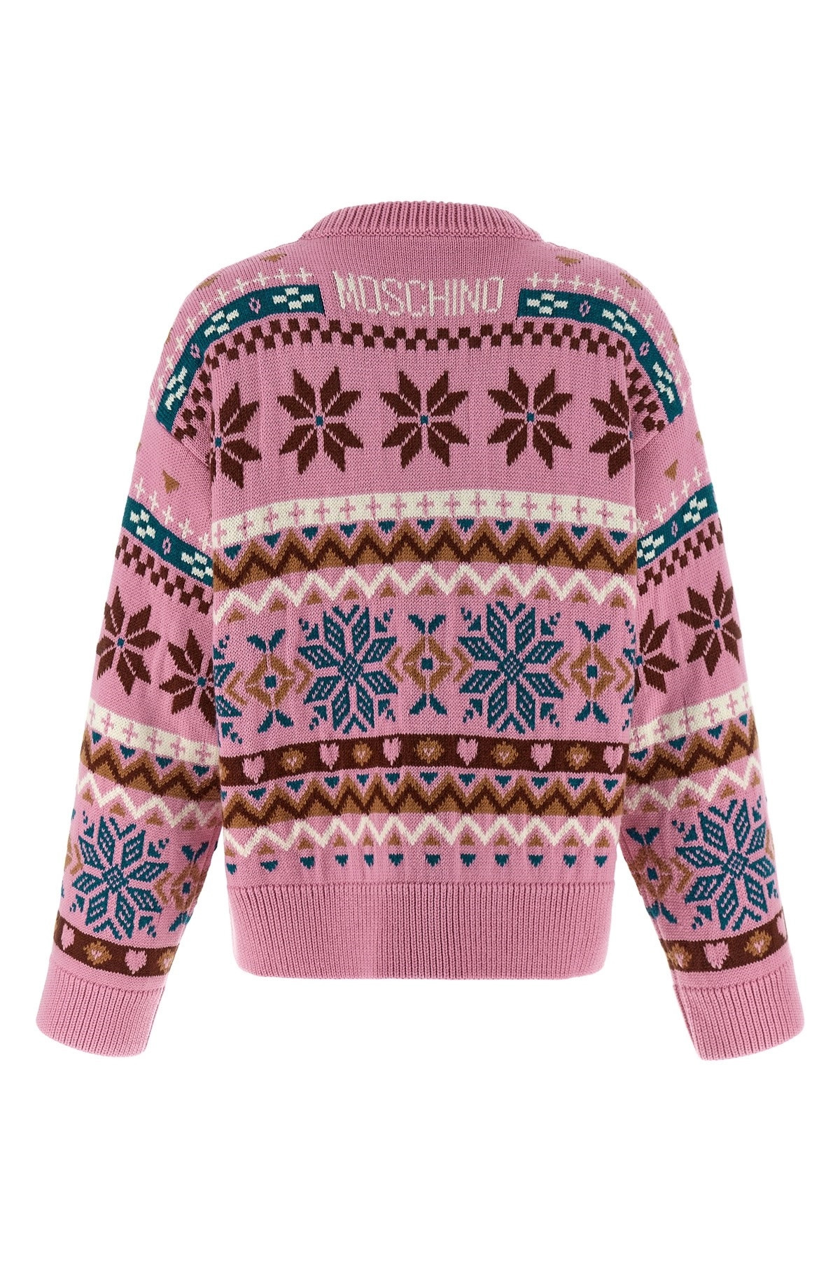 Intarsia wool sweater - 3