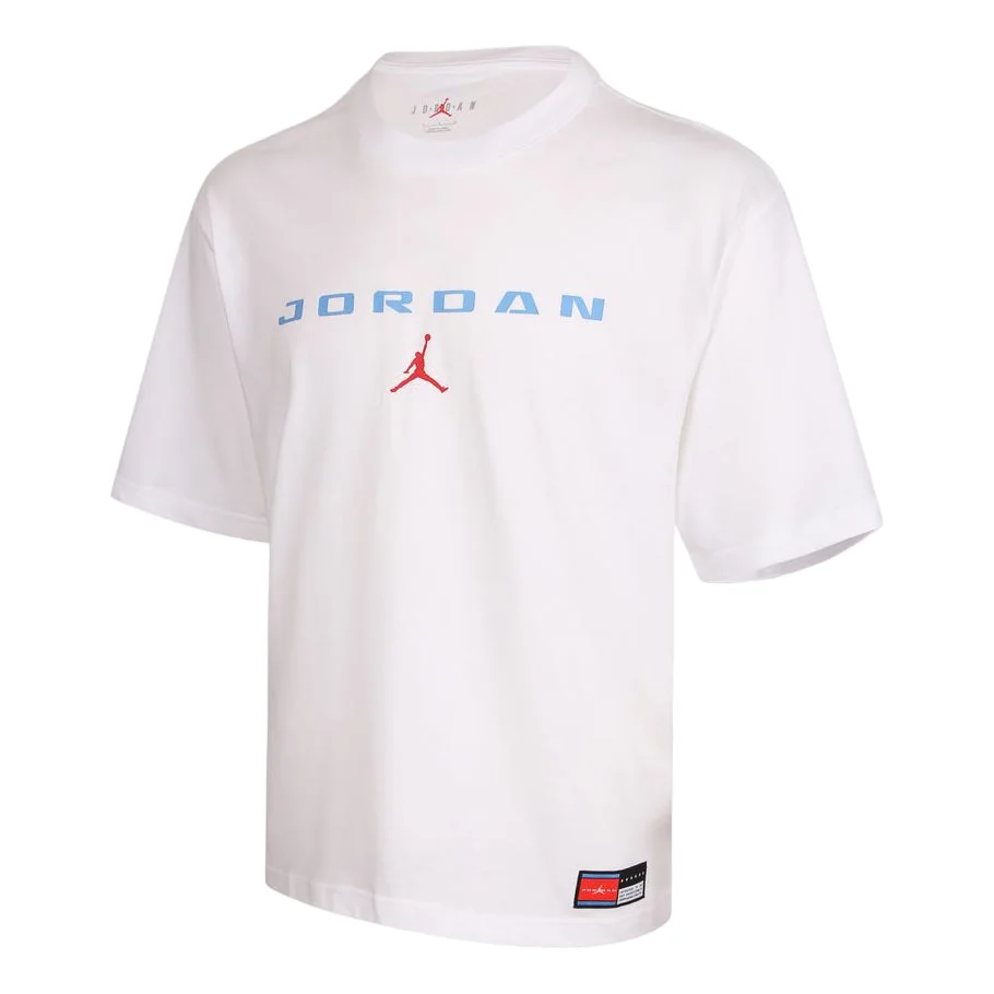 Jordan Brooklyn Graphic T-Shirt Asia Sizing 'White' IO0008-100 - 1