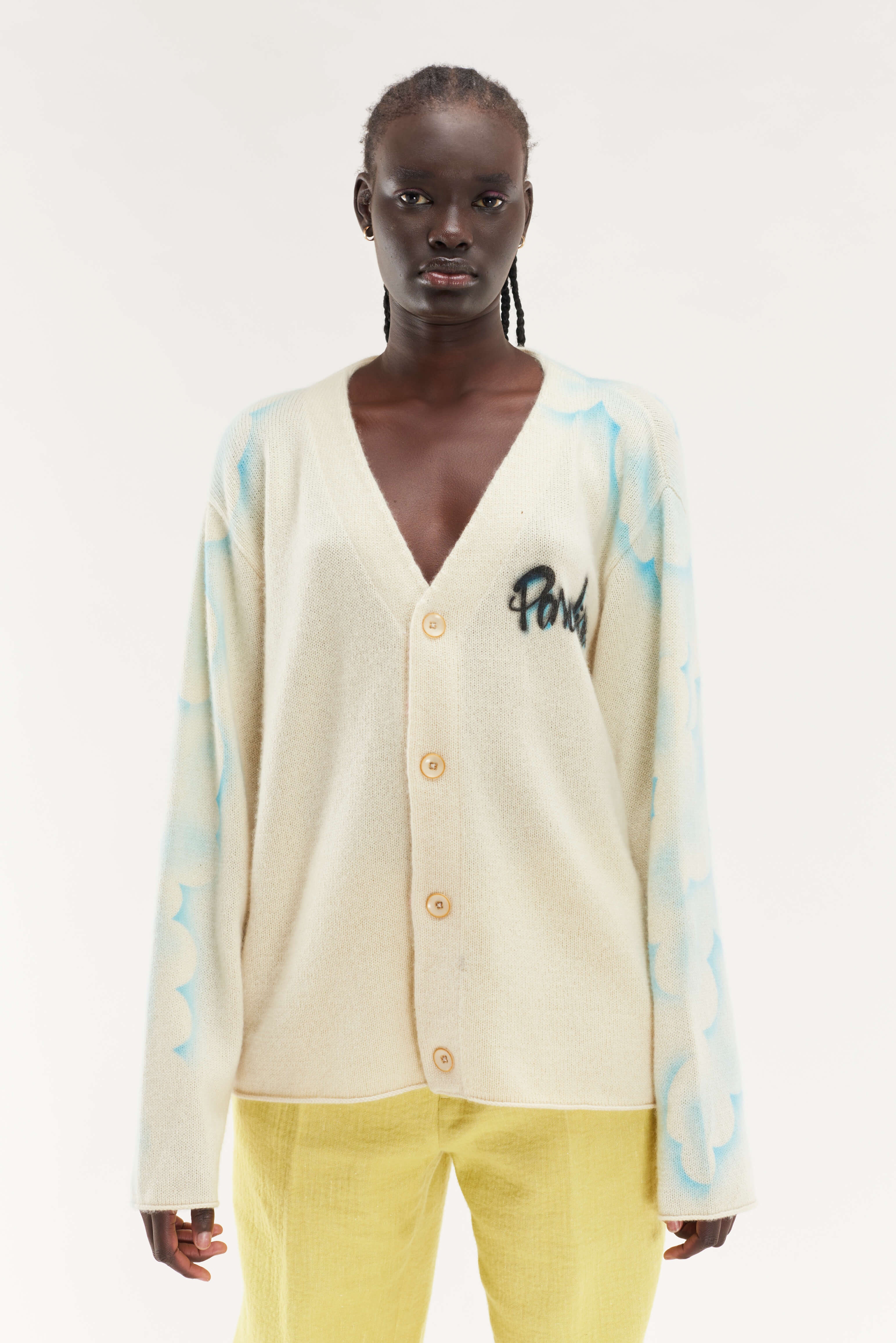 PARADISE AIRBRUSH CARDIGAN - 8