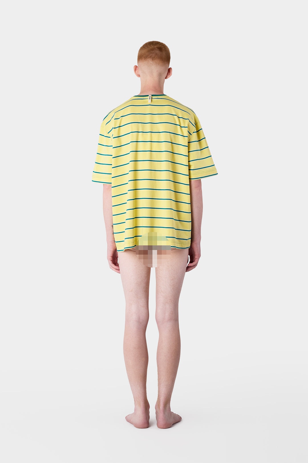 【関税込み】SUNNEI グリーン リバーシブル 長袖Tシャツ CORNER PRINTING | United Athle ユナイテッドアスレ 6.2 oz