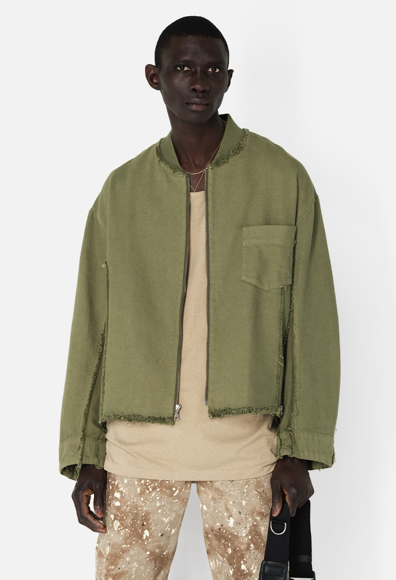John Elliott VINTAGE FRAME ZIP JACKET outlook