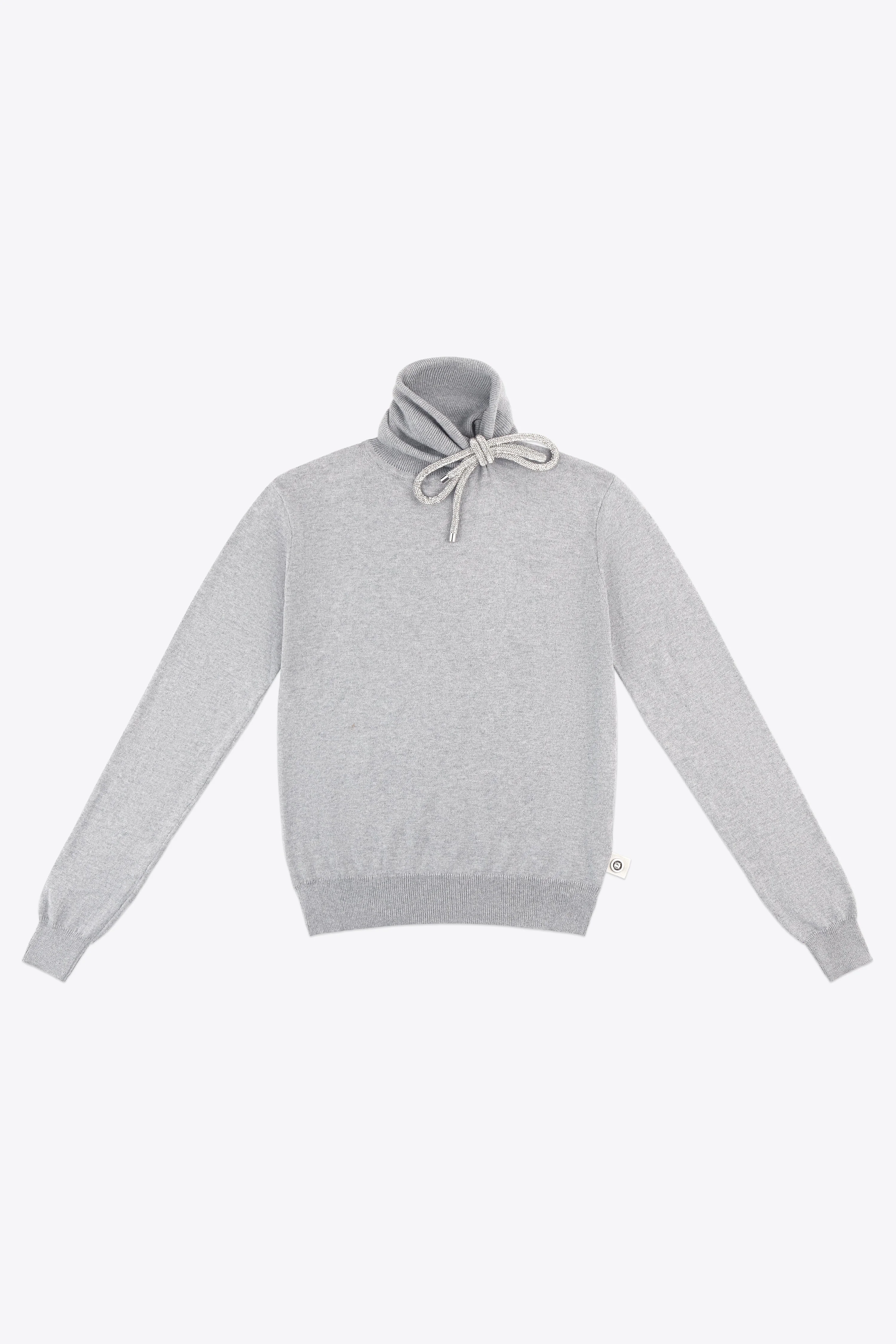 CRYSTAL KNOT TURTLENECK SWEATER - 1