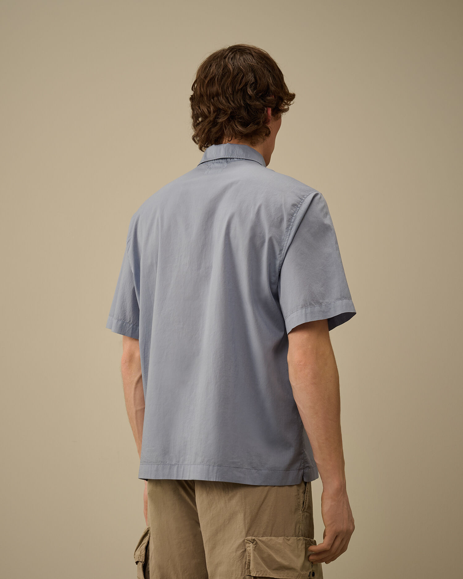 Light Mussola Boxy Short Sleeve Shirt - 4