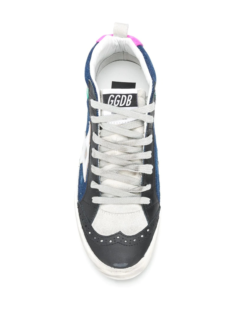 Mid-Star lace-up sneakers - 4