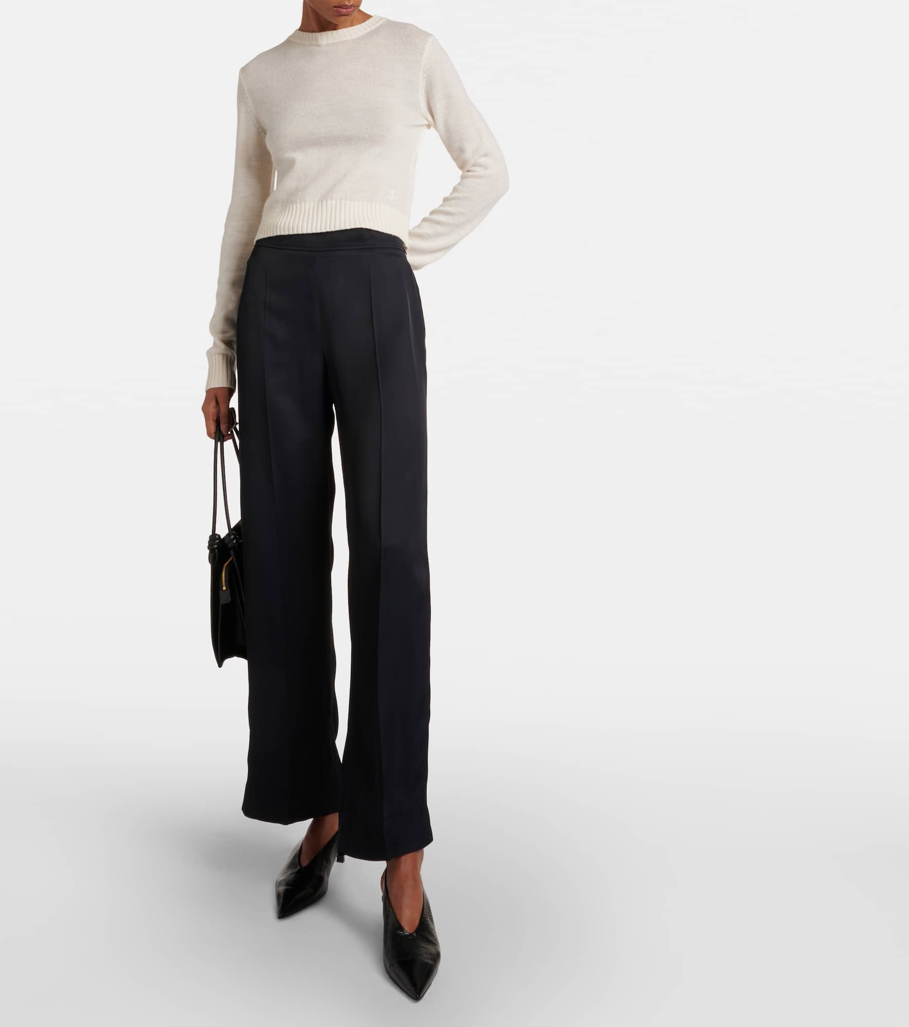 Jil Sander High-rise wide-leg pants | REVERSIBLE