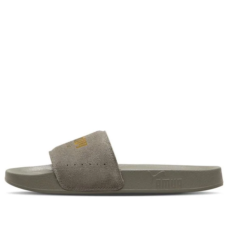 PUMA Leadcat Suede Slippers Grey 365758-03 - 1