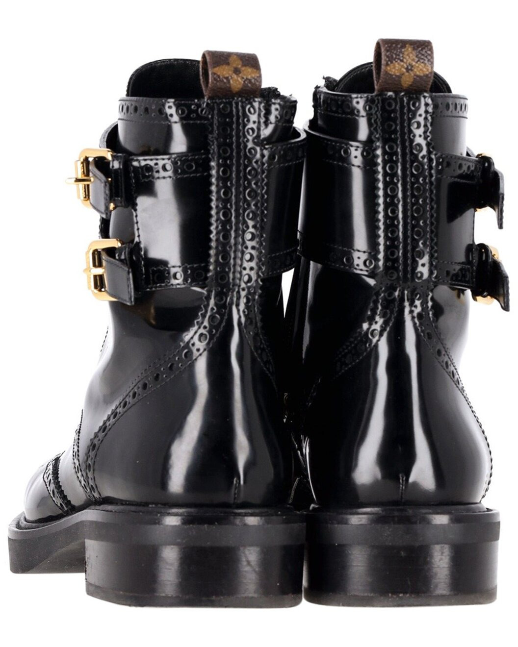 Louis Vuitton Women's Leather Midtown Bootie (Authentic Pre-Loved) - 3
