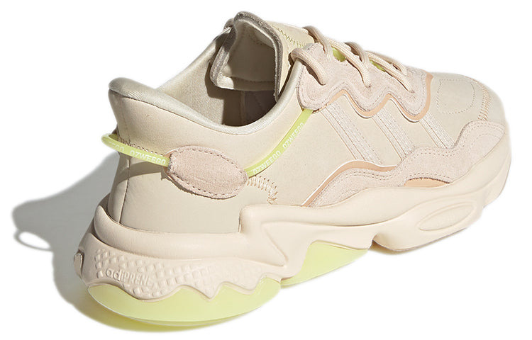 (WMNS) adidas originals Ozweego Running Shoes Beige GY3544 - 4