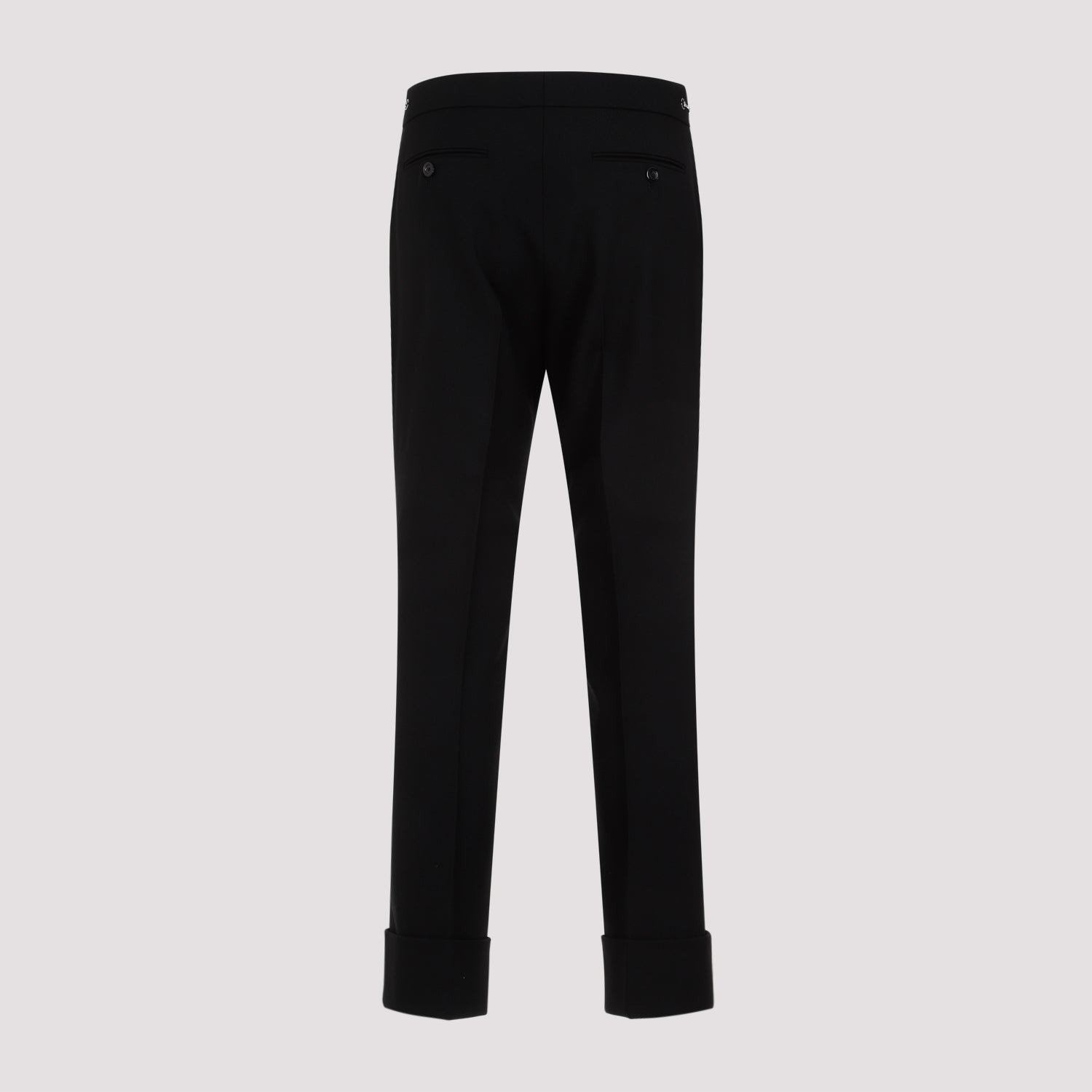 Gucci Black Wool Pants Women - 2