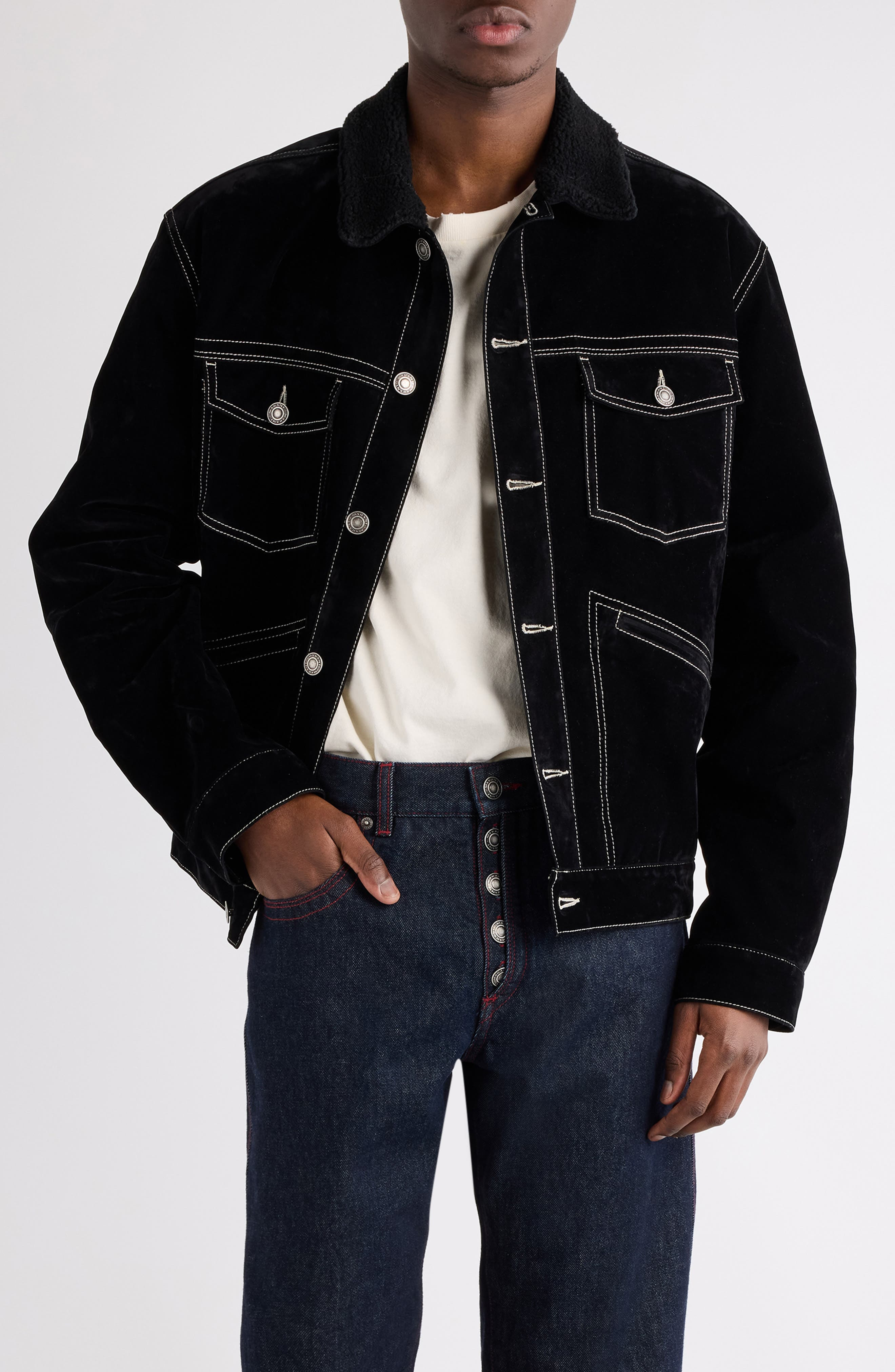 Isabel Marant Jango Jacket in Black at Nordstrom - 2