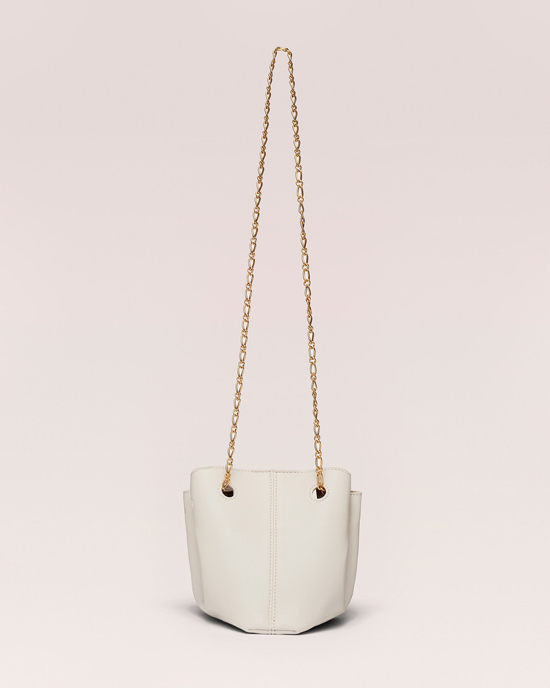 Nanushka THE GATHER MICRO - Micro evening clutch - Off white outlook