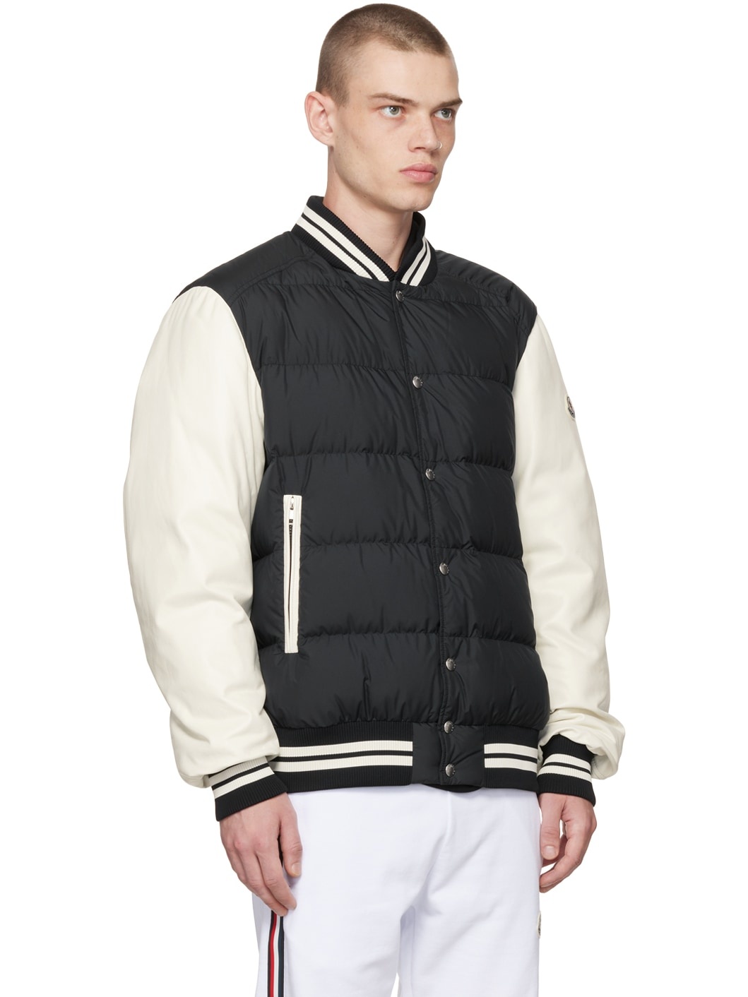 Black Ventoux Down Bomber Jacket - 2