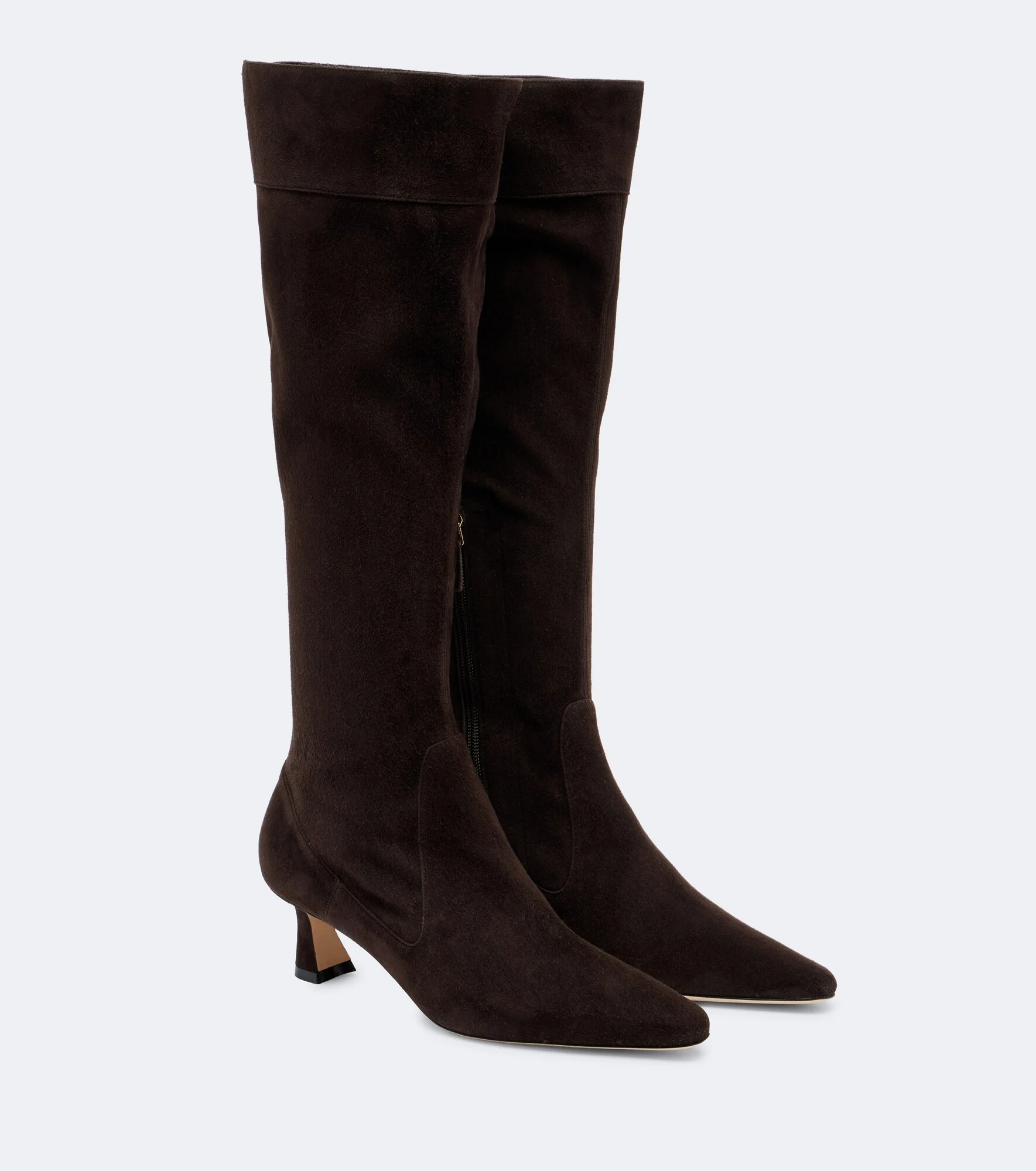 Riva suede knee-high boots - 1