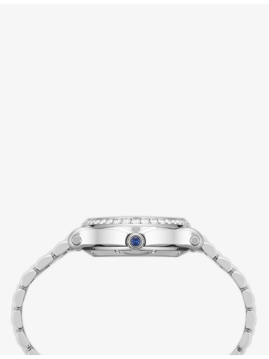 278602-3004 Happy Sport Oval stainless steel and diamond watch - 2