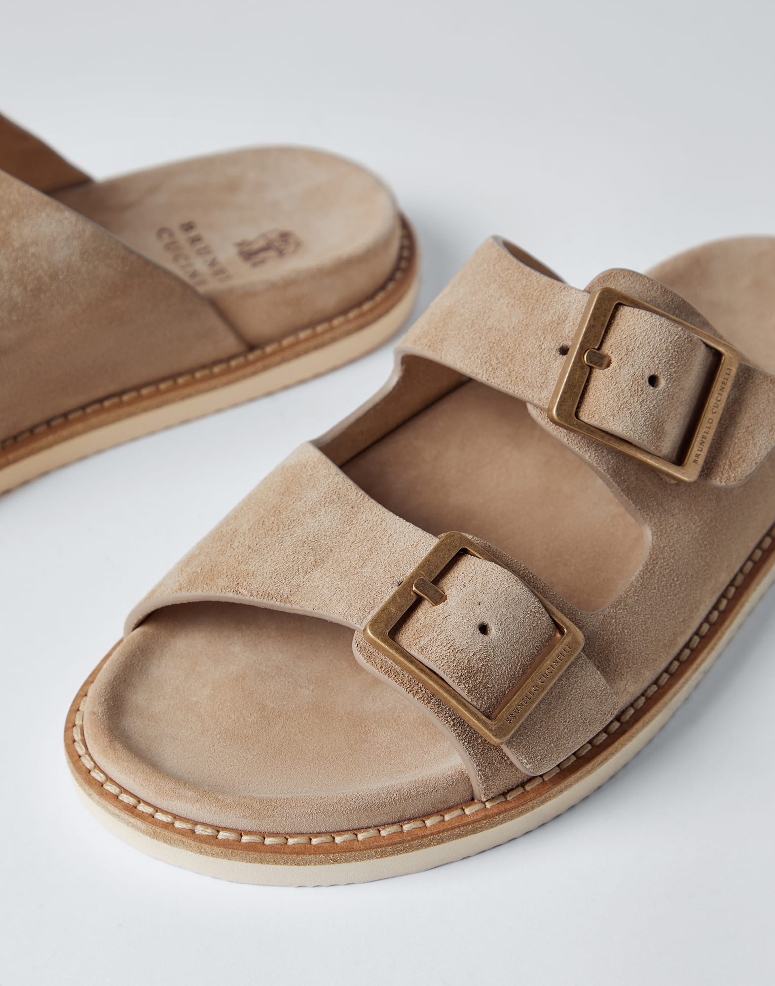 Washed suede urban slides - 3