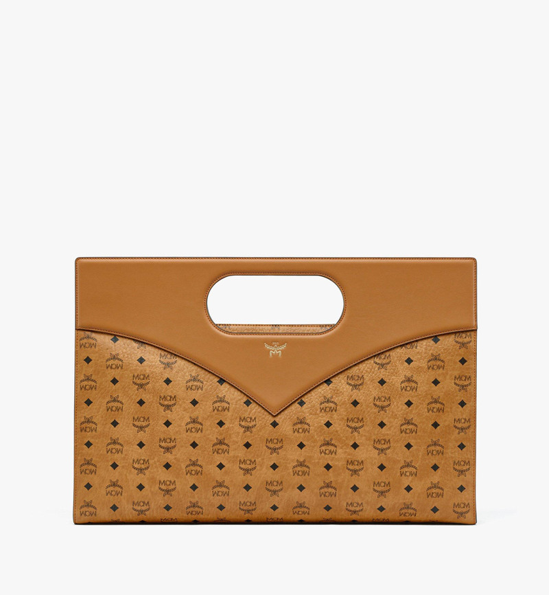 Diamond Tote in Visetos Leather Mix 1