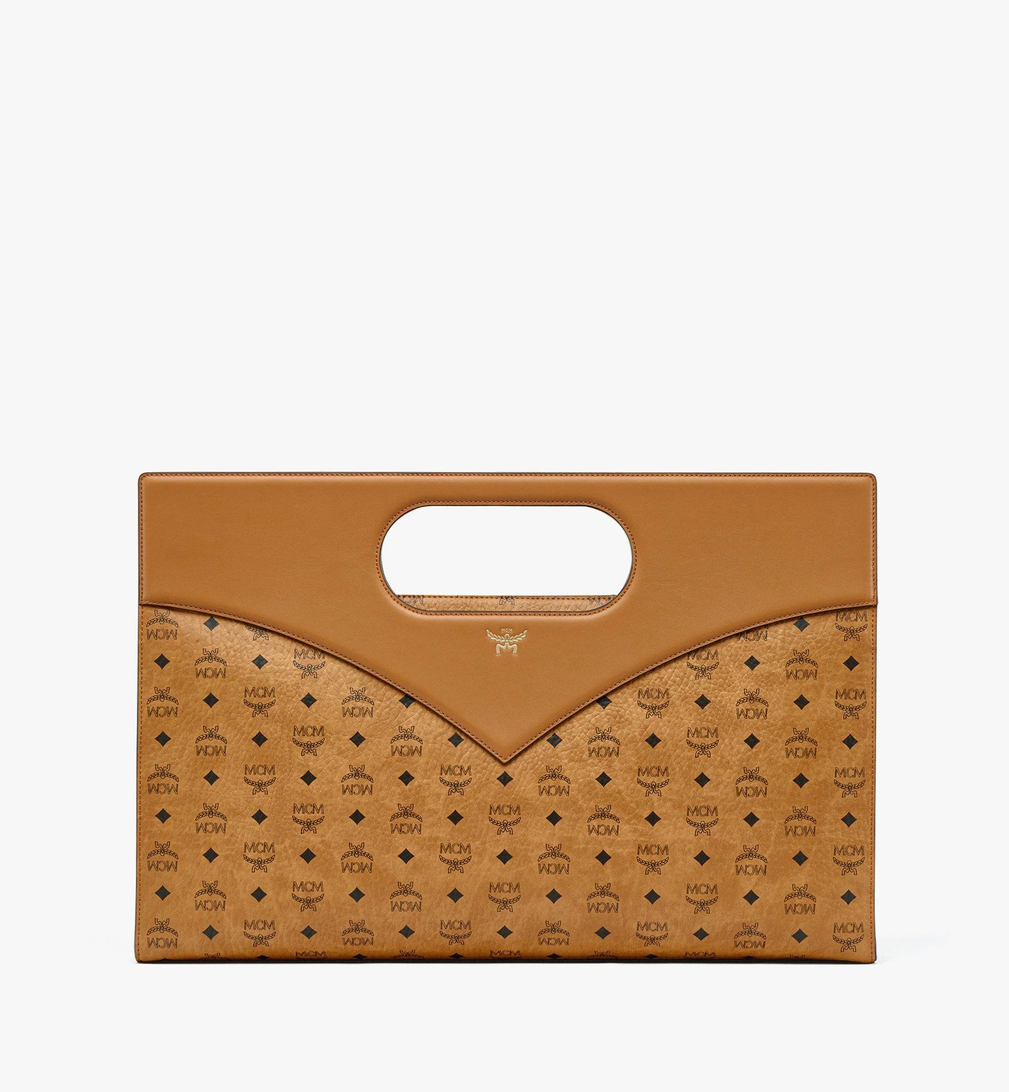 Diamond Tote in Visetos Leather Mix - 1