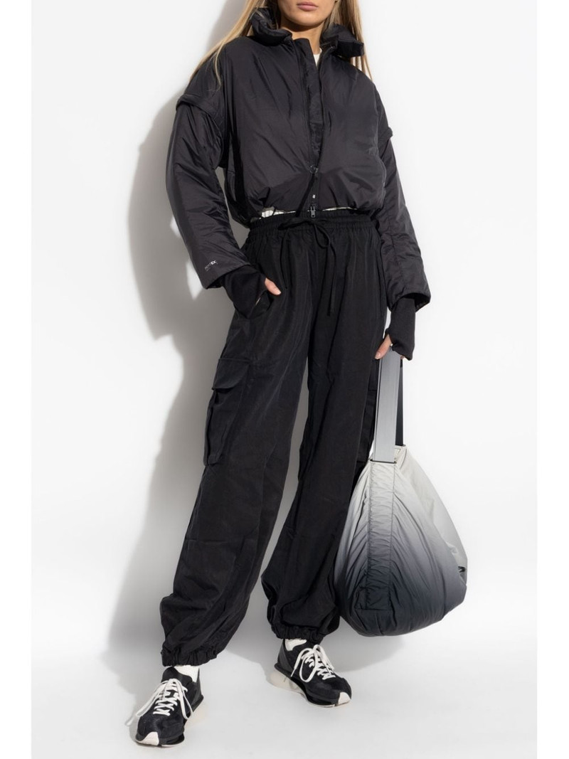 Y-3 cropped padded jacket outlook
