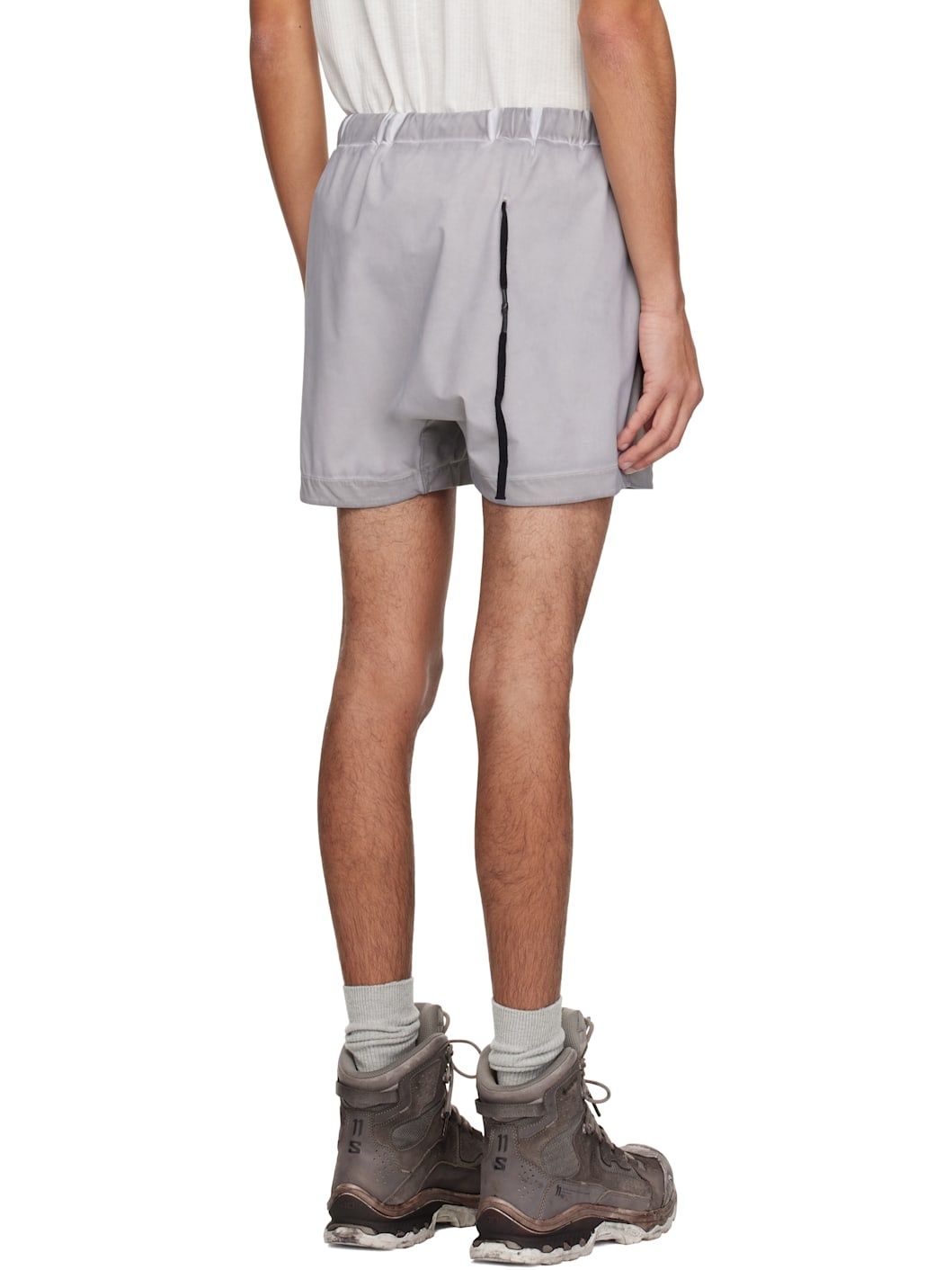 Gray SW1 Swim Shorts - 3