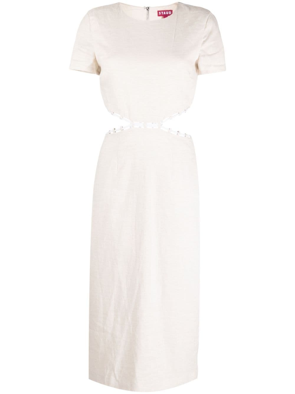 Matteo linen midi dress - 1