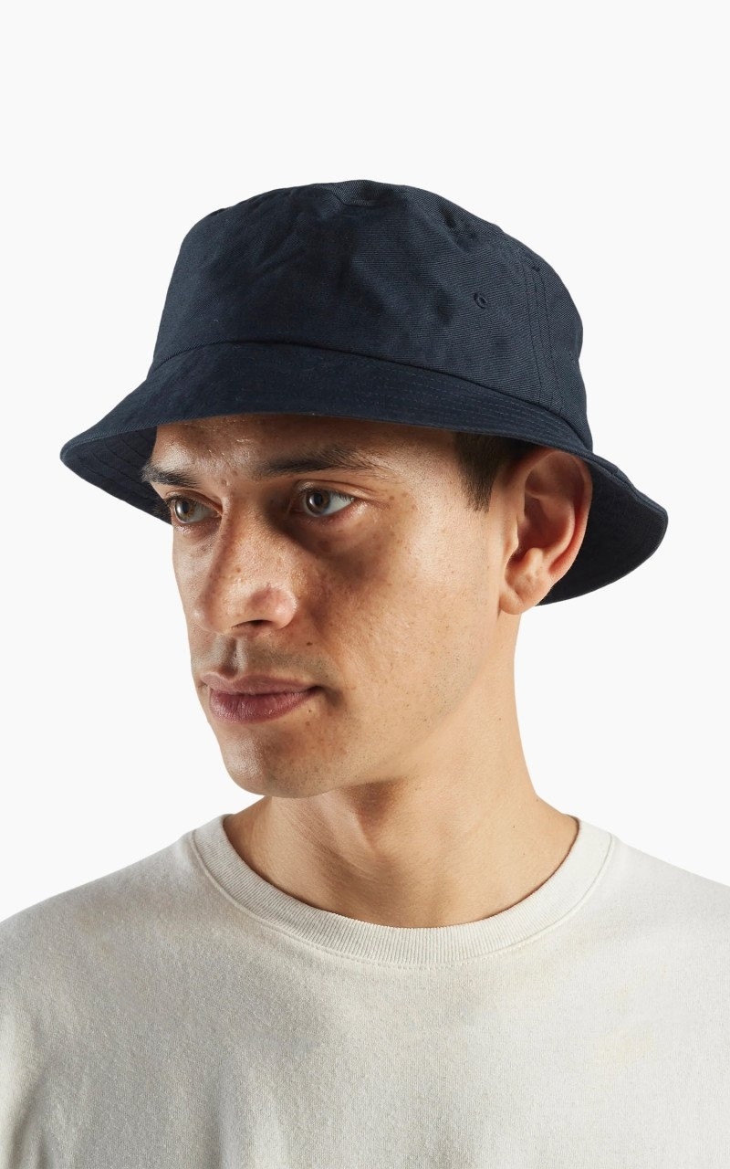 Universal Works BEACH HAT TWILL NAVY outlook