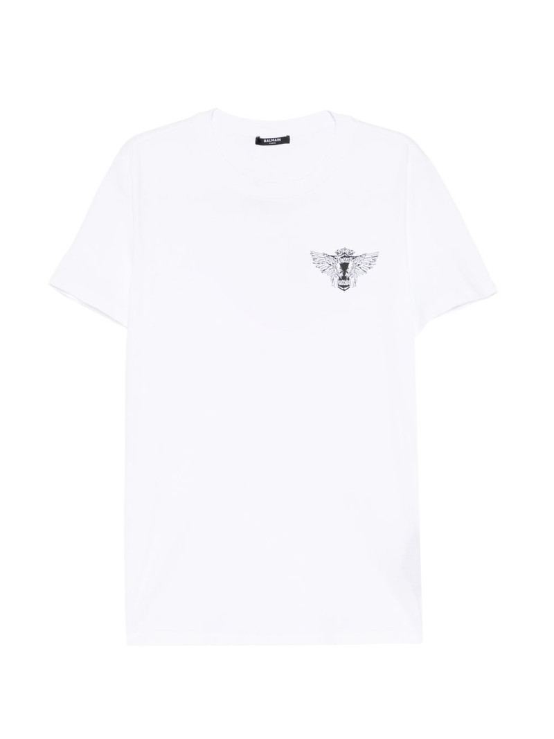 graphic-print crew neck T-shirt 1