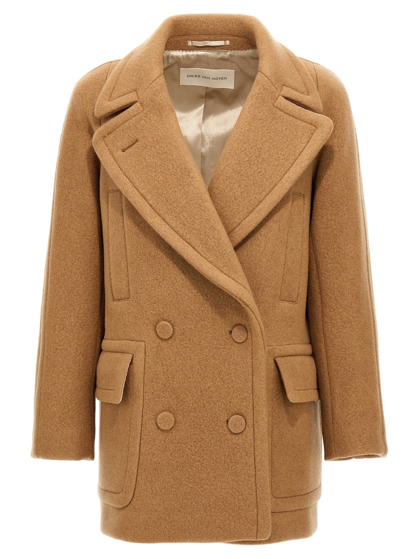 Randia Coats, Trench Coats Beige - 1