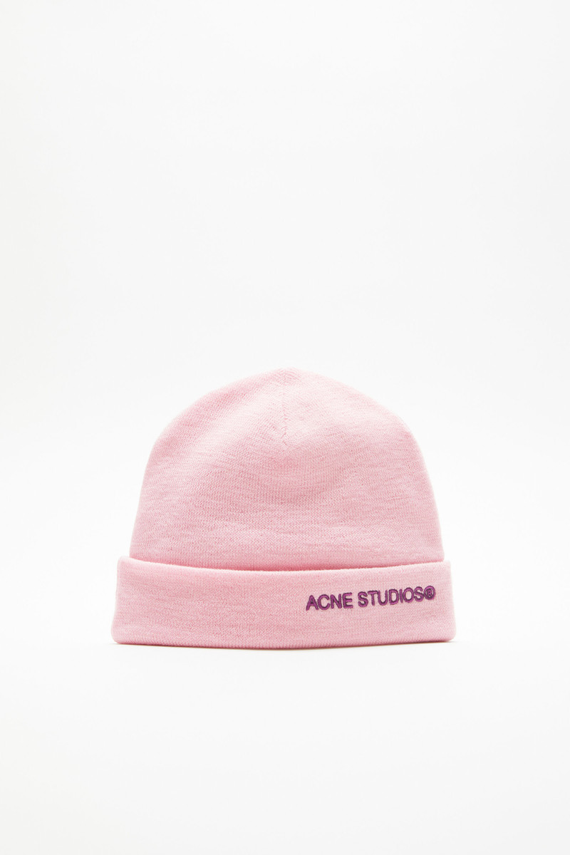 Logo beanie - Light pink 1