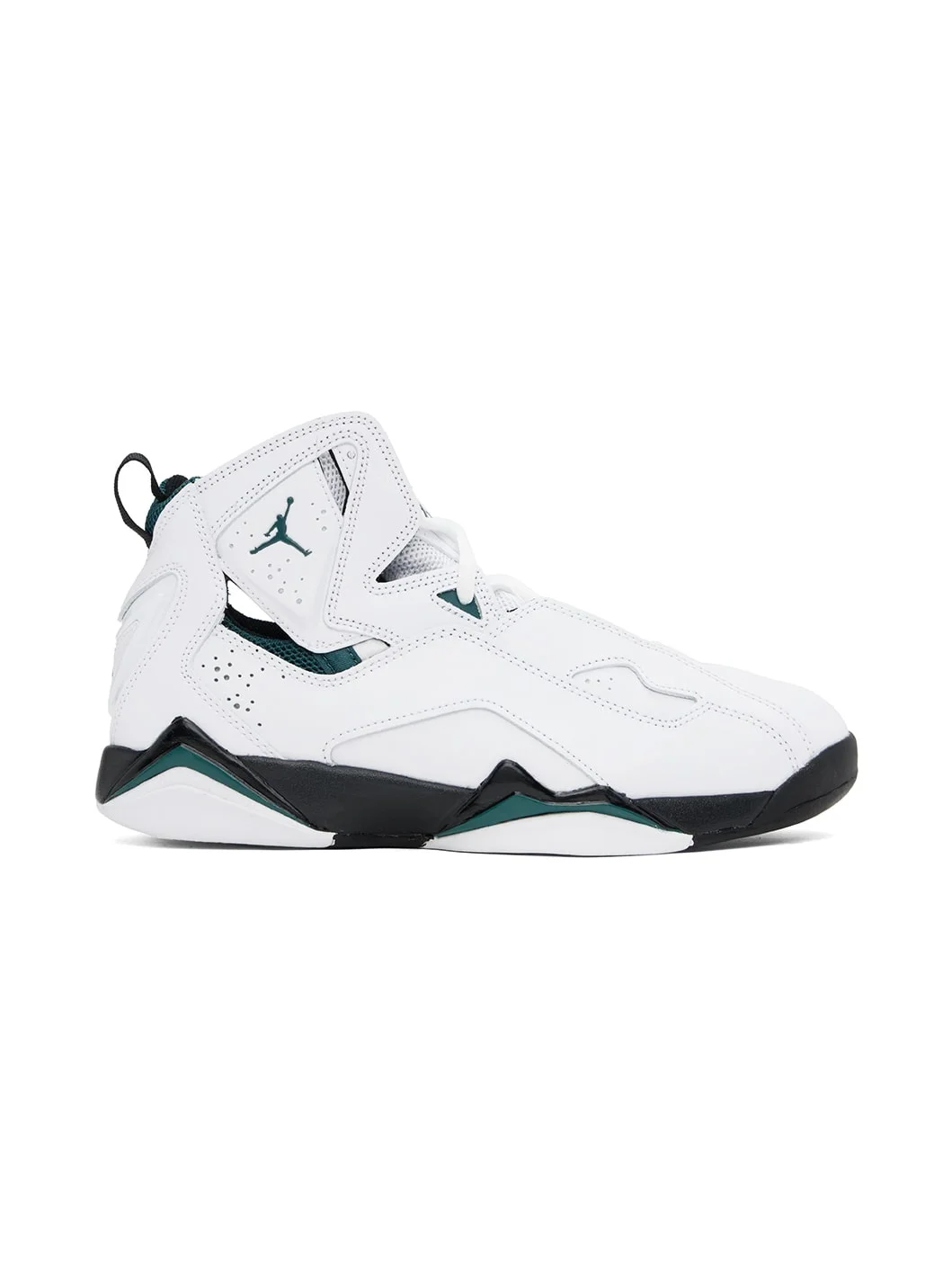 White Jordan True Flight Sneakers - 1