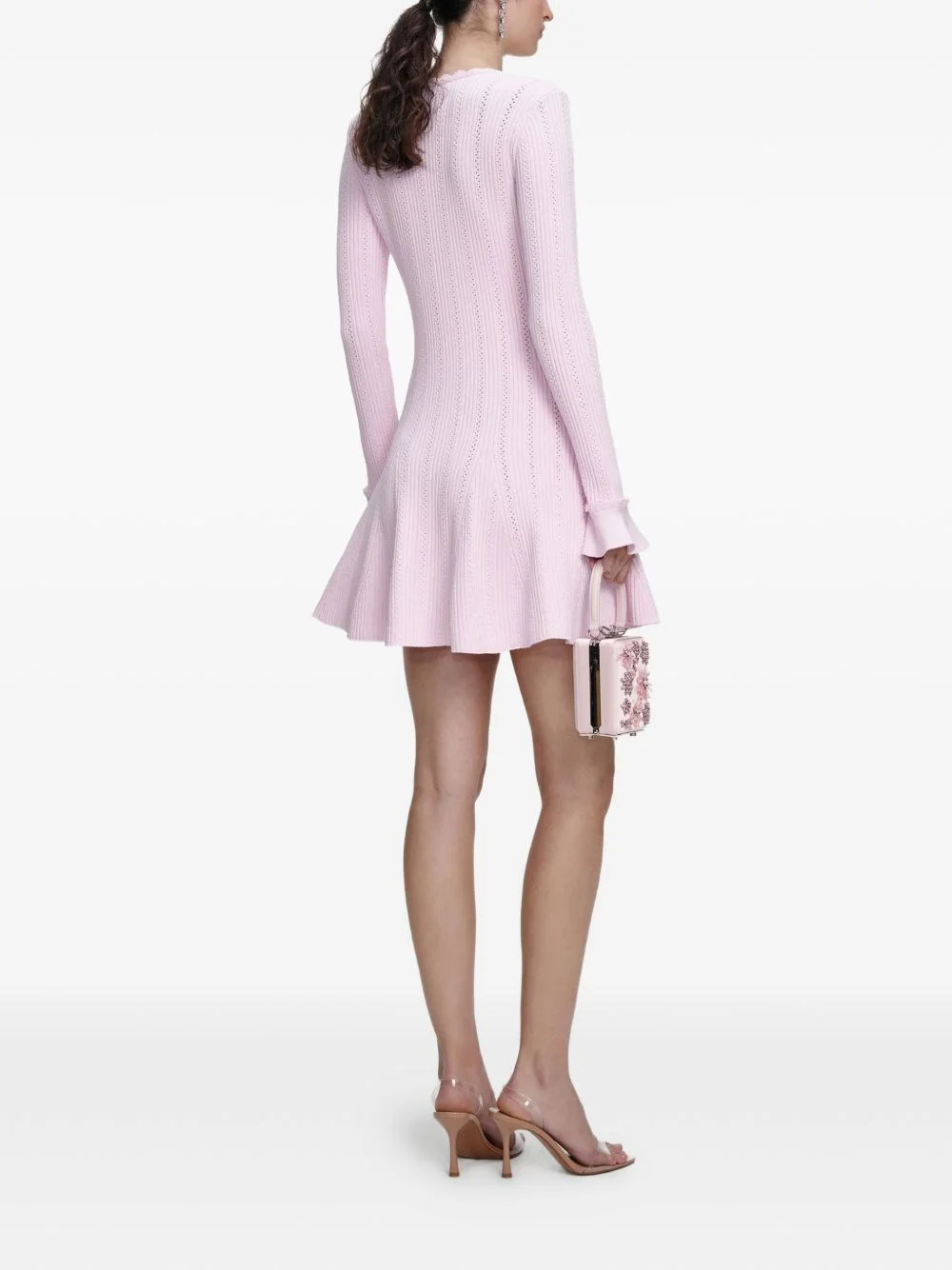 Knitted short dress - 1