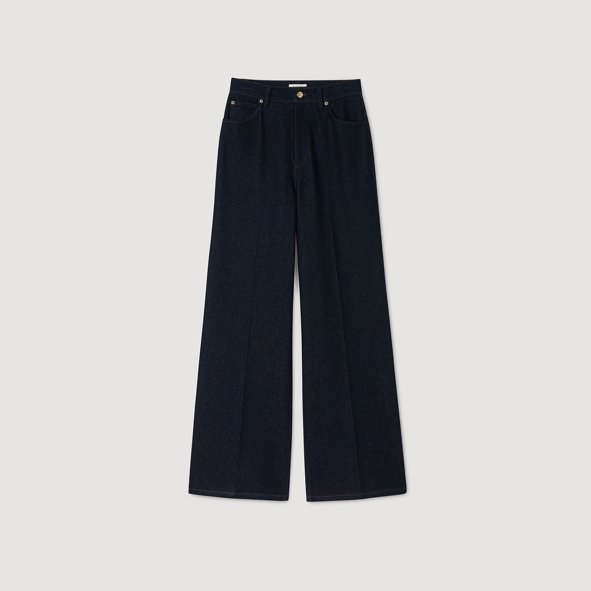 WIDE-LEG RAW JEANS - 6