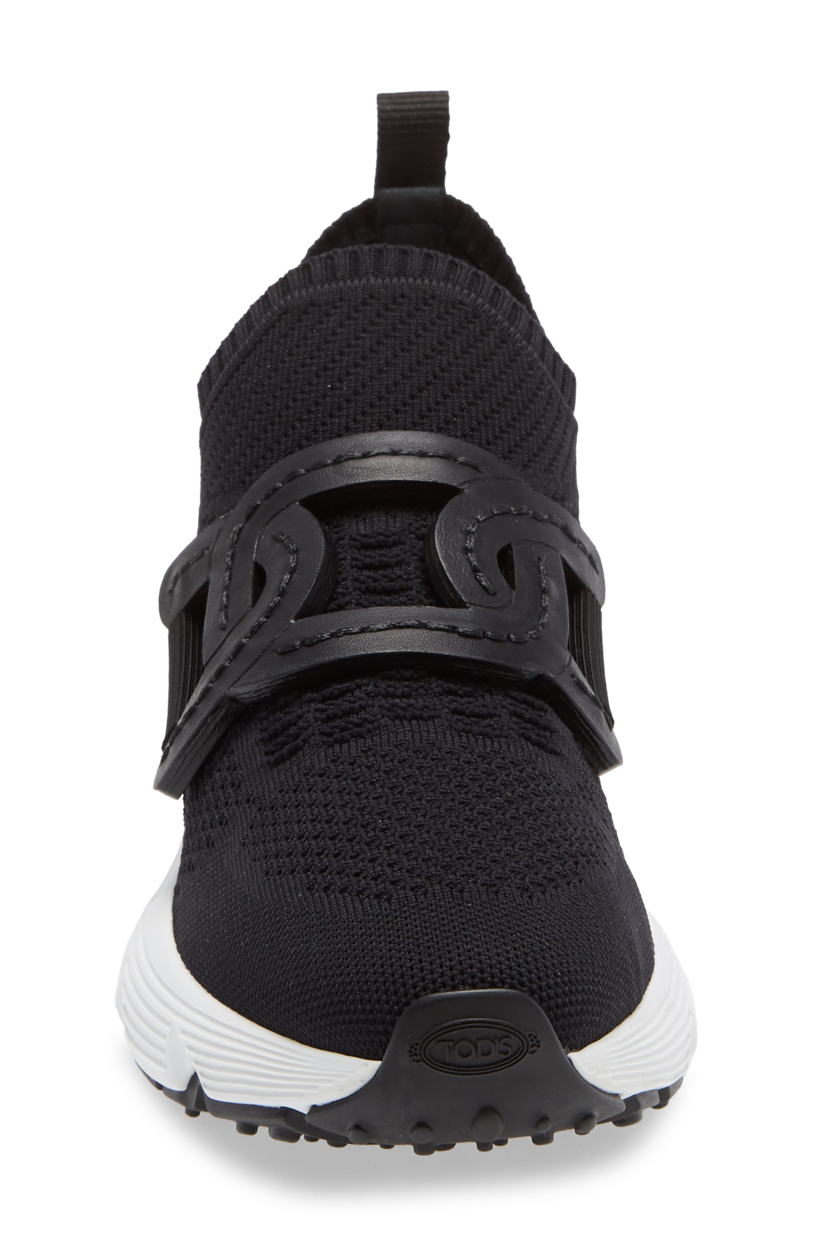 Tod's Kate Chain Detail Sneaker in Black at Nordstrom - 4