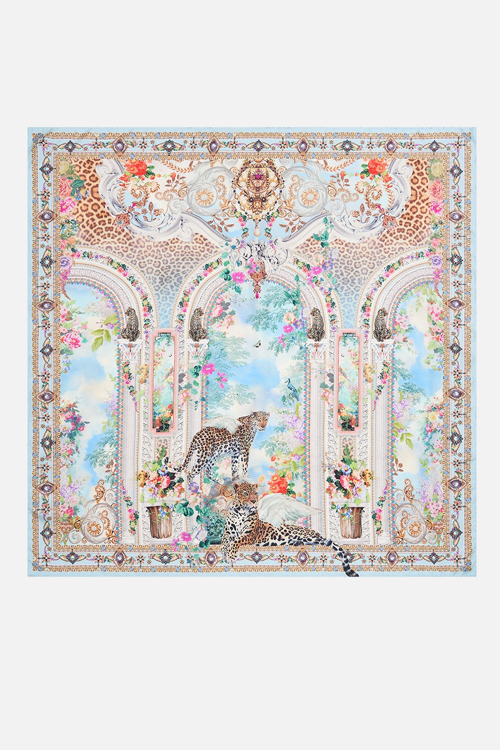 SILK SQUARE SCARF - 2