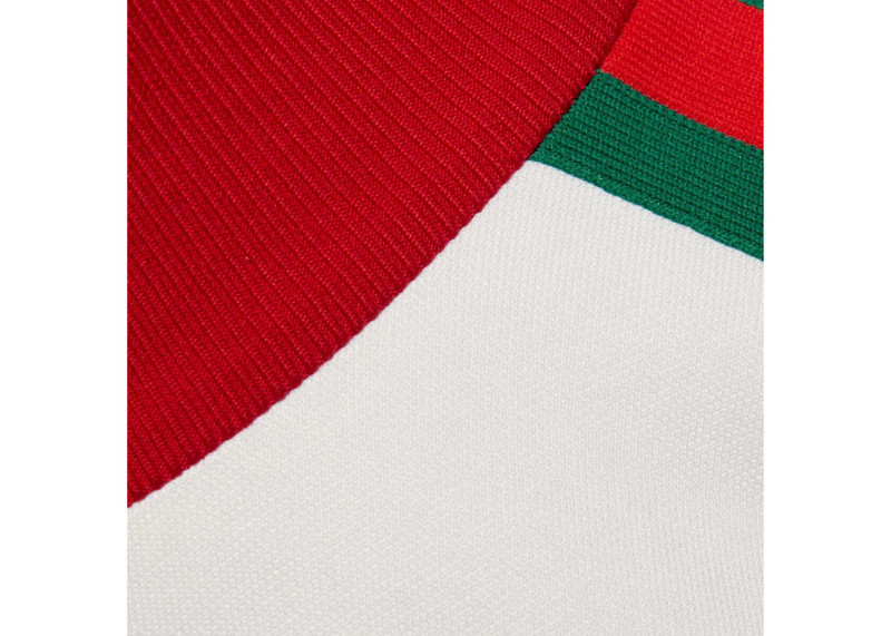 GUCCI Gucci x adidas Cotton Jersey Jacket White outlook