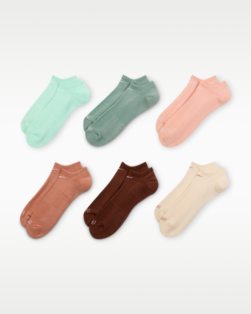 Nike Nike Everyday Plus Cushioned Training No-Show Socks (6 Pairs) outlook